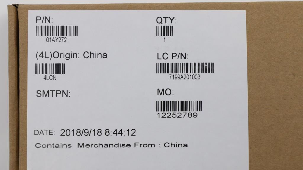 Lenovo 01AY272 LABEL Label kit