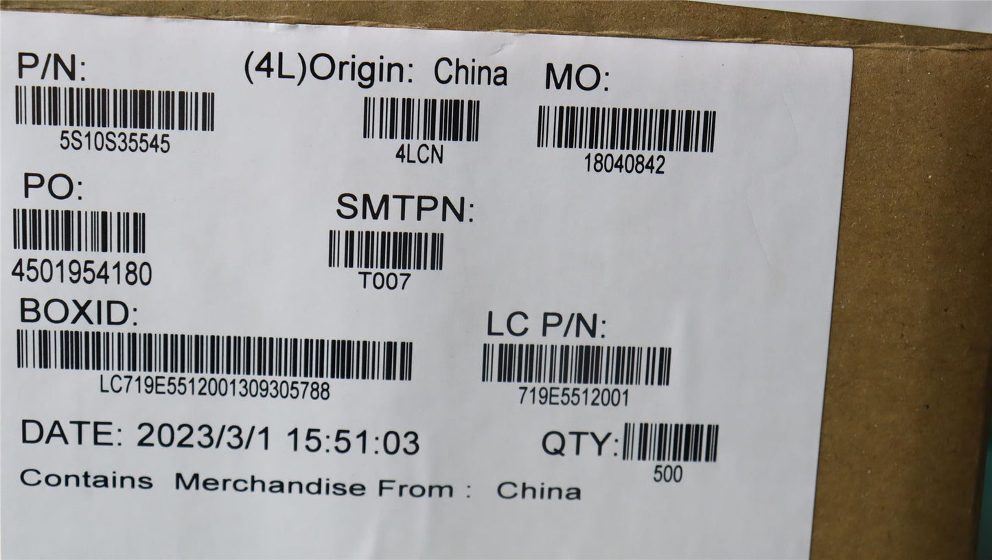 Lenovo SCREW Screw L 82XR 2.0D2.0LK5.0D 0.5T 5S10S35545