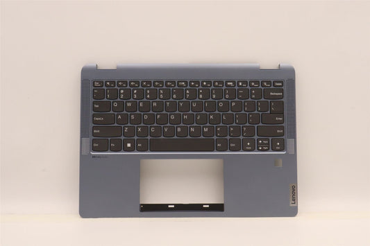 Lenovo IdeaPad 5 14IAU7 Palmrest Cover Keyboard US Blue 5CB1H80035