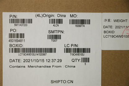 Lenovo MECH_ASM KBDW/C CSA BKLT(CHY) UK BK 5M11A37227