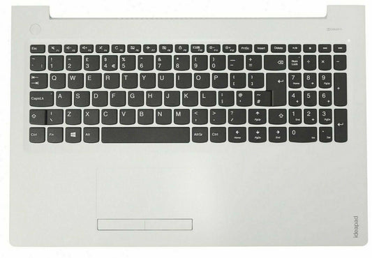 Lenovo IdeaPad 310-15ABR Keyboard Palmrest Top Cover UK White 5CB0L81524