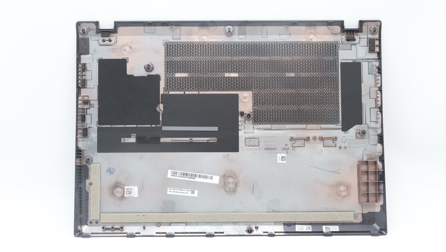 Lenovo ThinkPad T16 Gen 2 Untere Basis Untere Gehäuseabdeckung Grau 5CB1L57523