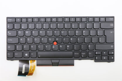 Lenovo ThinkPad T480s T490 L480 L380 L390 L490 T495 P43s Clavier Noir 01YP522