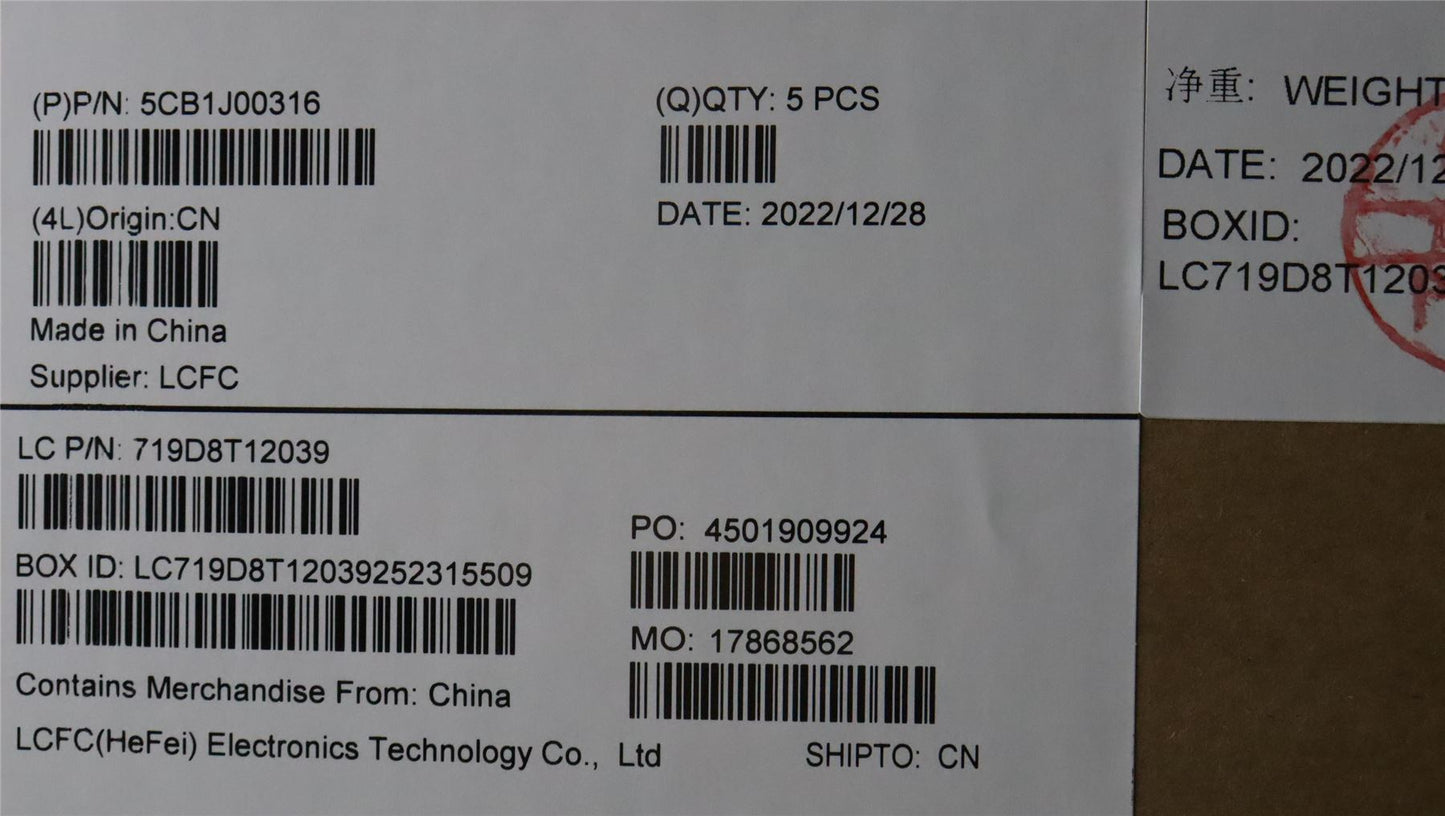 Lenovo UpperCaseASM_EUROENGL82SFFPABNB_PC 5CB1J00316