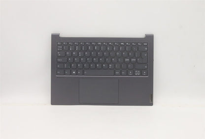 Lenovo Yoga 7 Pro-14IHU5 Keyboard Palmrest Top Cover Norwegian Grey 5CB1C19272