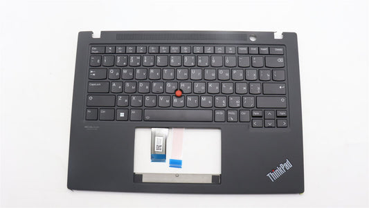 Lenovo ThinkPad T14s Gen 3 Keyboard Palmrest Top Cover Russian Black 5M11H27730