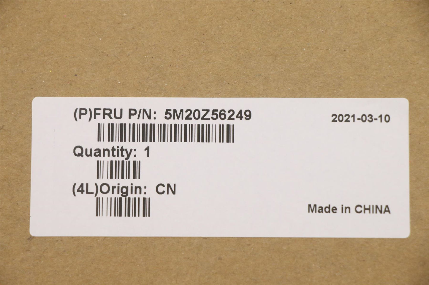 Lenovo MECHANICAL FRU MECH Smart Card mylar 5M20Z56249