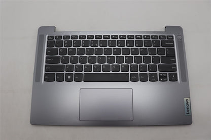 Lenovo IdeaPad 3 14IRU8 Palmrest Cover Touchpad Keyboard US Europe 5CB1L49455