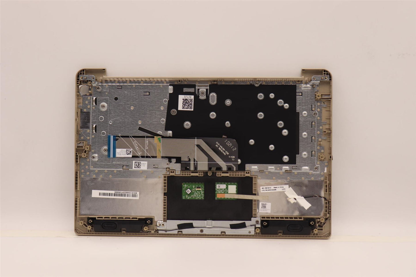 Lenovo IdeaPad 3 14ITL6 Palmrest Cover Touchpad Keyboard German Sand 5CB1C04485