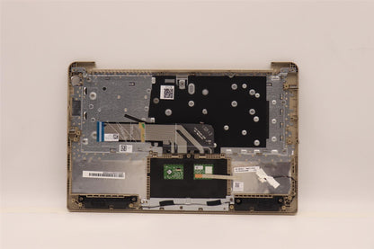 Lenovo IdeaPad 3 14ITL6 Palmrest Cover Touchpad Keyboard German Sand 5CB1C04485