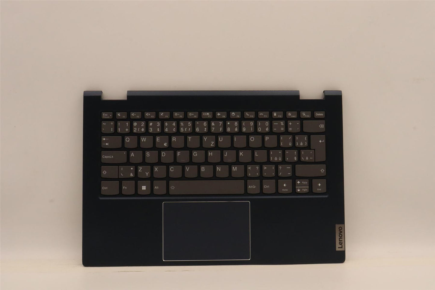 Lenovo Yoga 14s G2 IAP Palmrest Cover Touchpad Keyboard Abyss Blue 5CB1J10064