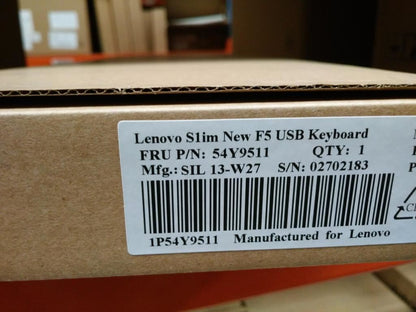 Genuine Lenovo 54Y9511 KEYBOARD Edge KB New F5,USB,JP(Eco)