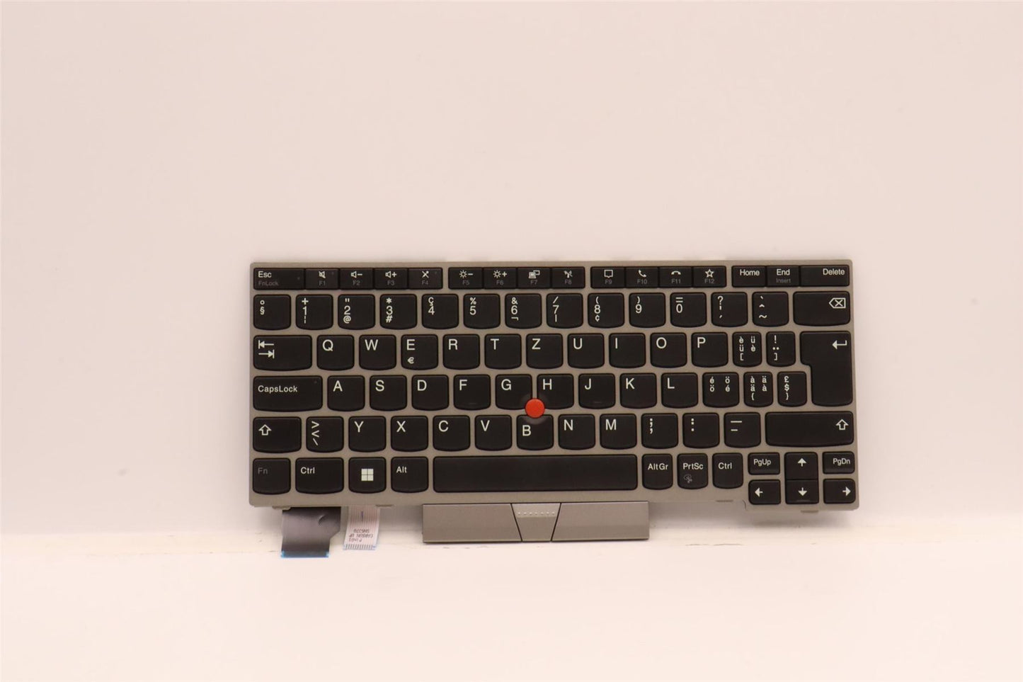 Lenovo ThinkPad L13 2 Tastatur Schweizer Silber 5N20V43602