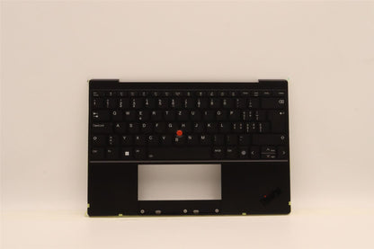 Lenovo ThinkPad Z13 Gen 1 Keyboard Palmrest Top Cover Switzerland 5M11H94951