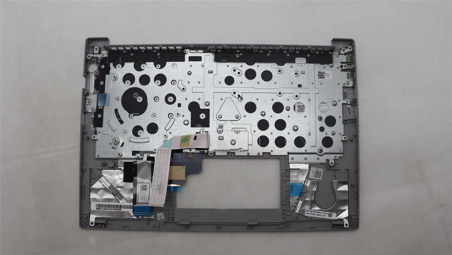 Lenovo ThinkPad E14 Gen 5 Keyboard Palmrest Top Cover Arctic Grey 5M11L92431