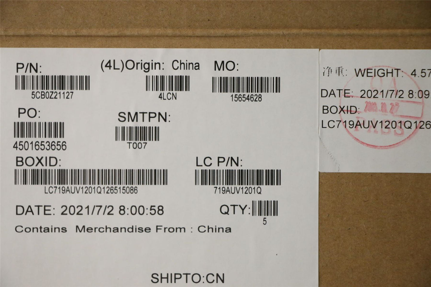 Lenovo Legion 5-17IMH05H 5-17IMH05 Palmrest Touchpad Cover Keyboard 5CB0Z21127