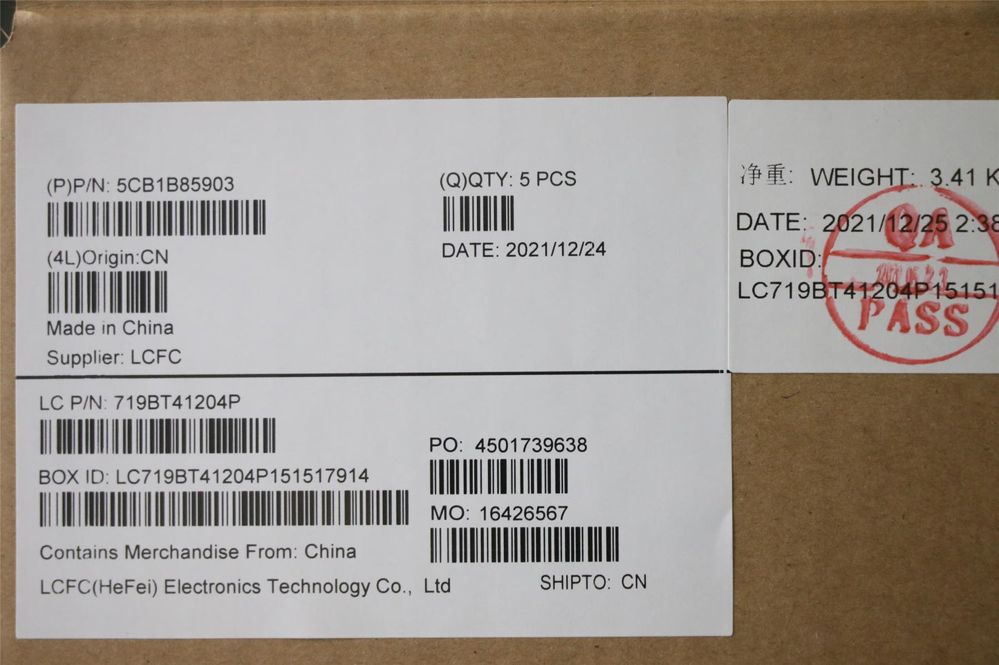 Lenovo IdeaPad 3-15ITL6 3-15ADA6 Palmrest Touchpad Cover Keyboard 5CB1B85903