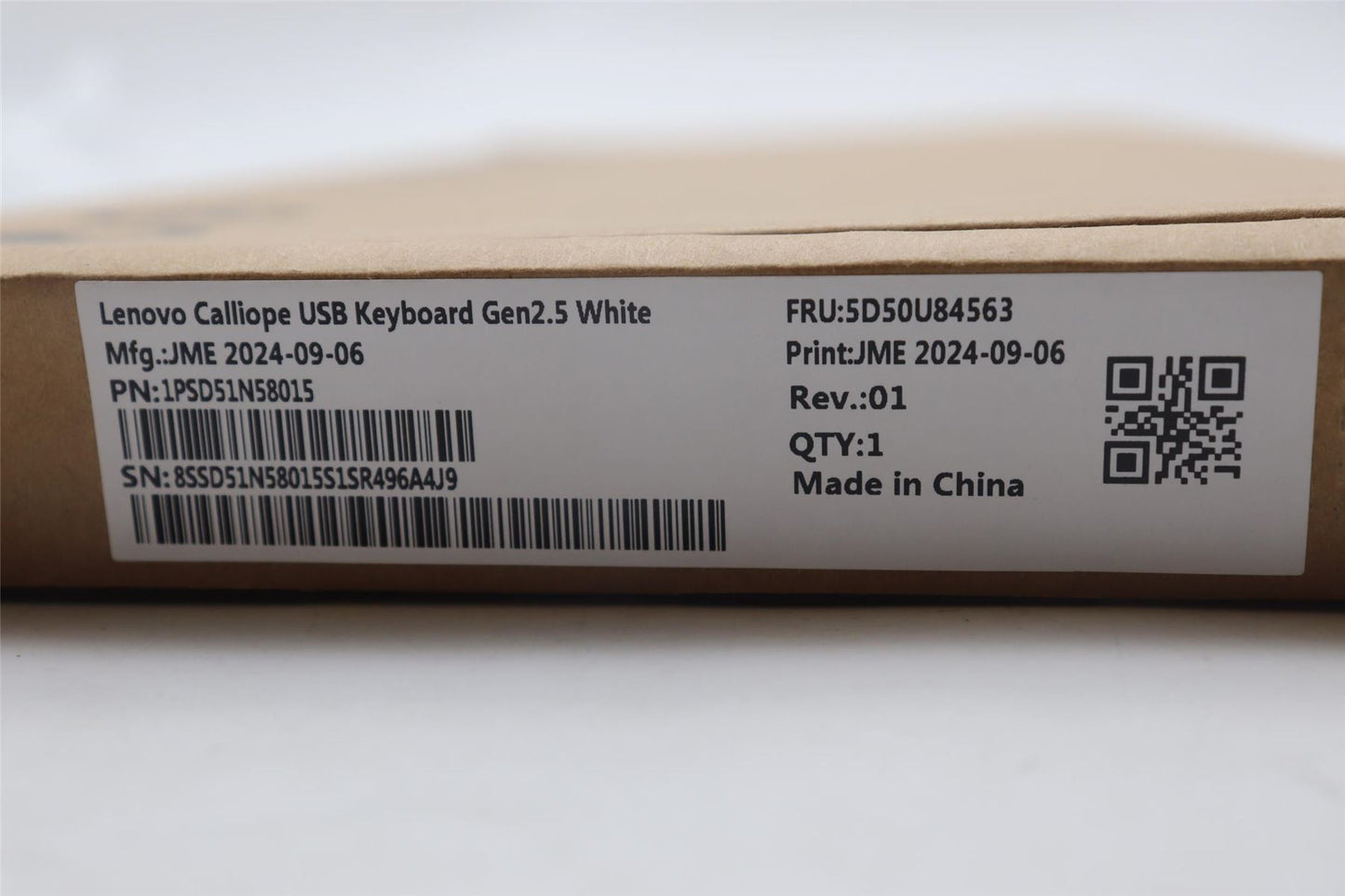 Lenovo DT_KYB Calliope USB G2.5 WT_CZ-SL 5D50U84563