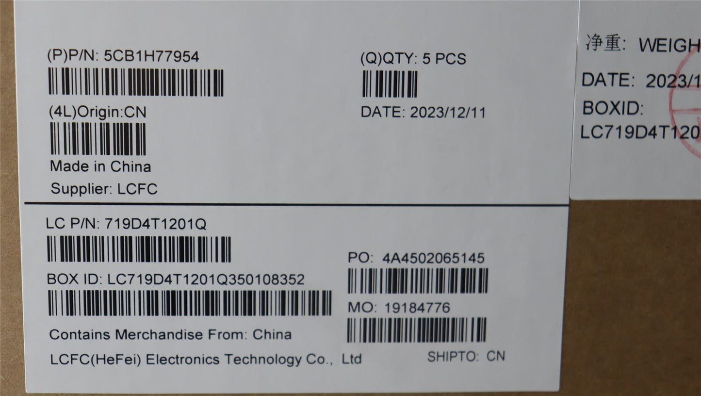 Lenovo COVER Upper Case ASM_THAI L82RK FP AG N 5CB1H77954