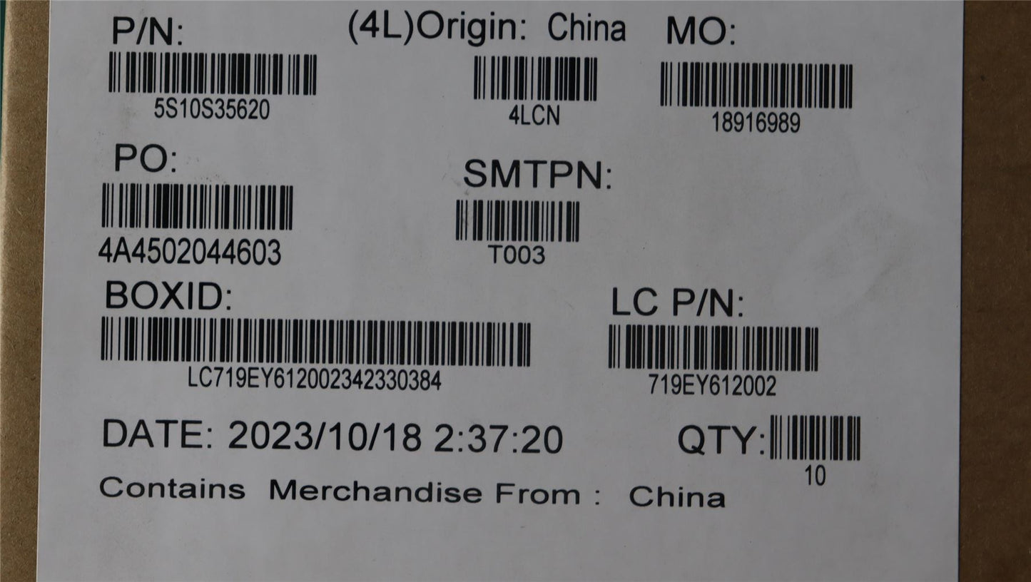 Lenovo SCREW Screw L 83DF KITS 5S10S35620
