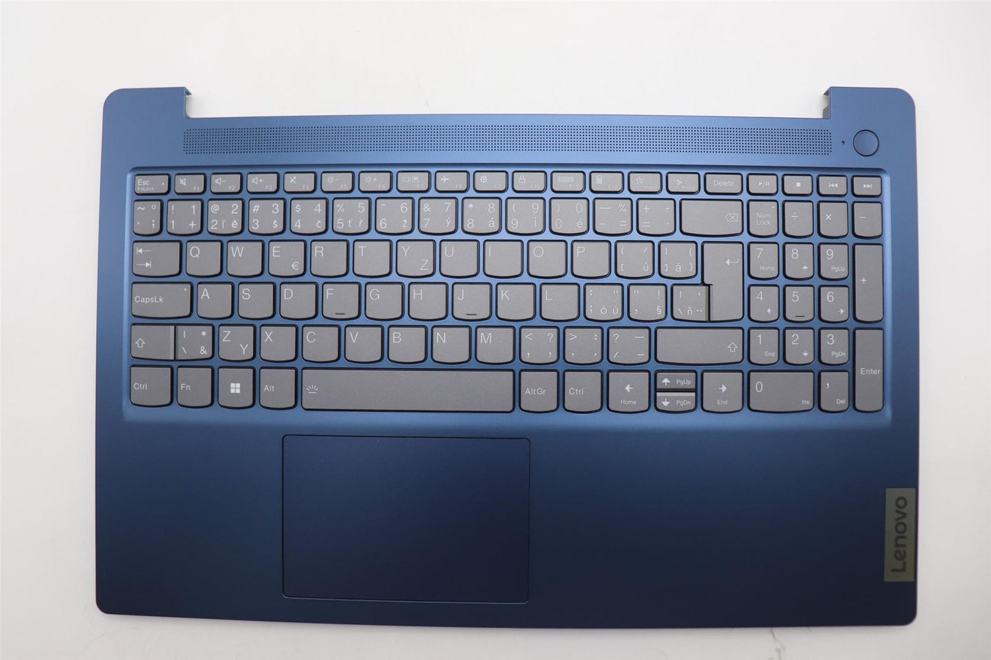 Lenovo IdeaPad 3 15ABR8 Palmrest Cover Touchpad Keyboard Abyss Blue 5CB1K95199