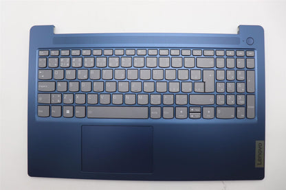 Lenovo IdeaPad 3 15ABR8 Palmrest Cover Touchpad Keyboard Abyss Blue 5CB1K95199
