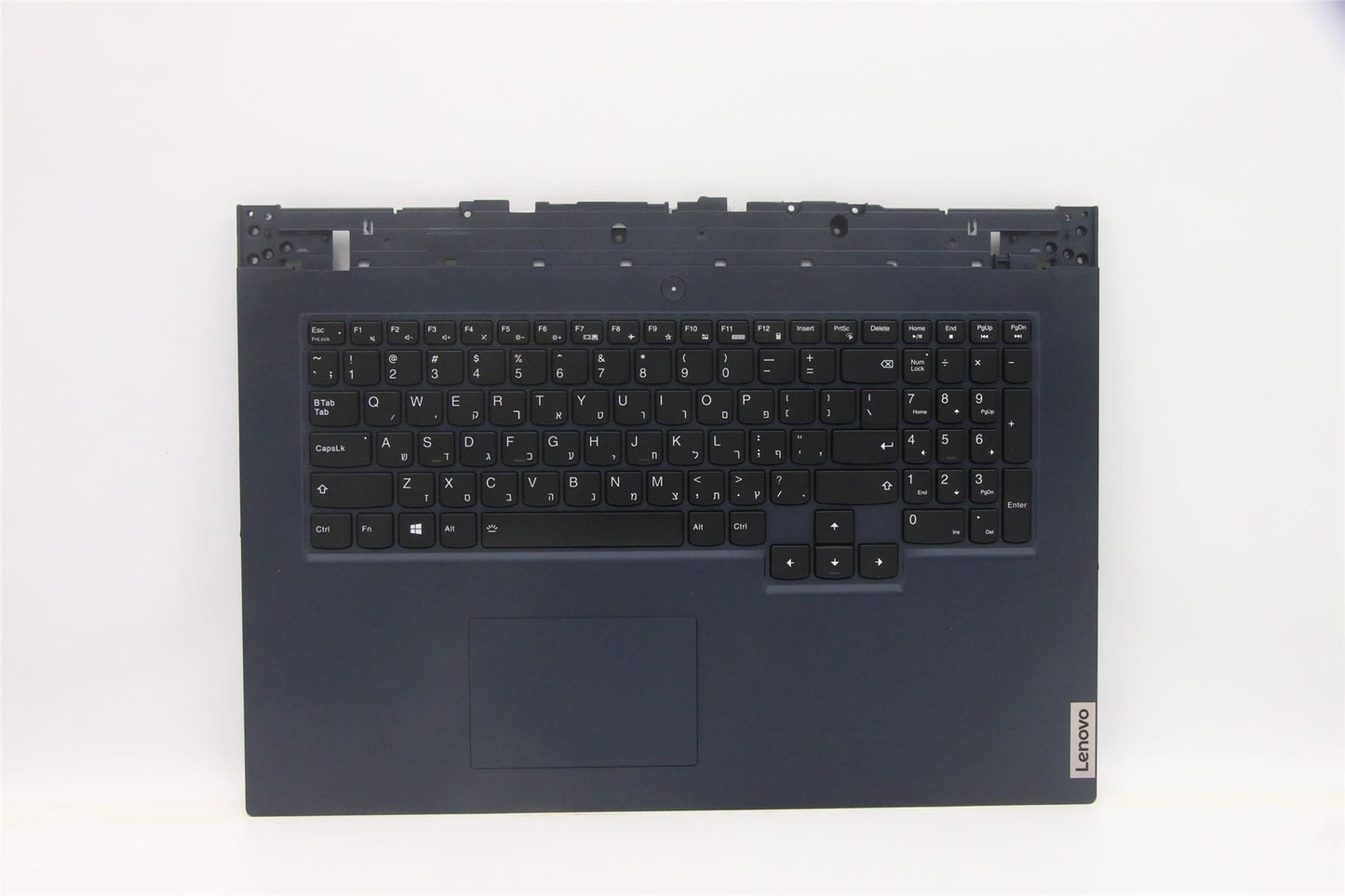 Lenovo 5 17ITH6 Palmrest Cover Touchpad Keyboard Hebrew Phantom Blue 5CB1D20058