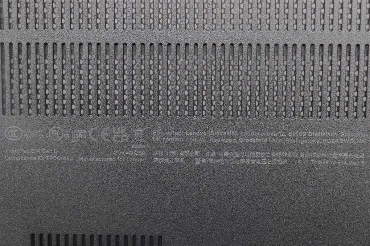 Lenovo FRU COVER KE452_D_COVER_PL_ASSY_BK 5CB1M21470