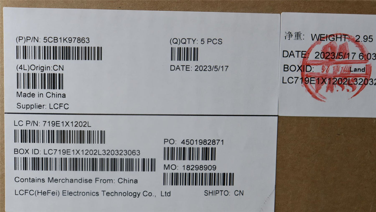 Lenovo Upper Case ASM_FRA L82XL NFP AB BL 5CB1K97863