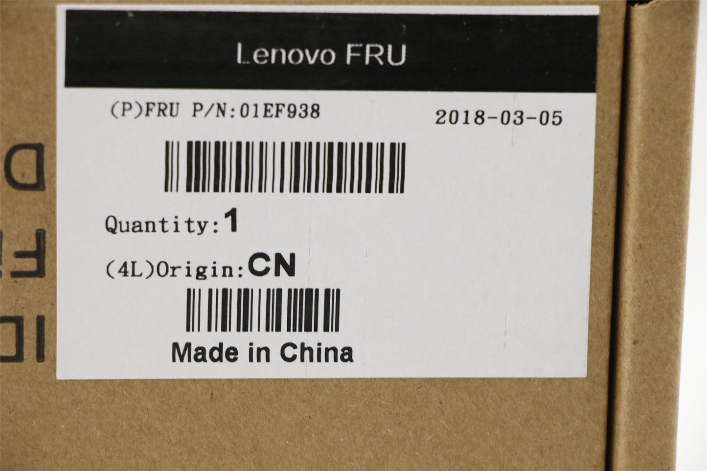 Lenovo MECH_ASM 5.25 to 3.5 HDD Kit,332BT 01EF938