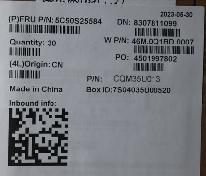 Lenovo USB Board W 21AR NET NEW 5C50S25584