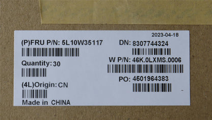Lenovo LABEL W 20V9 GEO KIT 5L10W35117