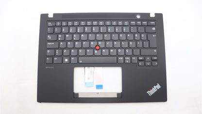 Lenovo ThinkPad T14s Gen 4 Keyboard Palmrest Top Cover Turkish Black 5M11L93084