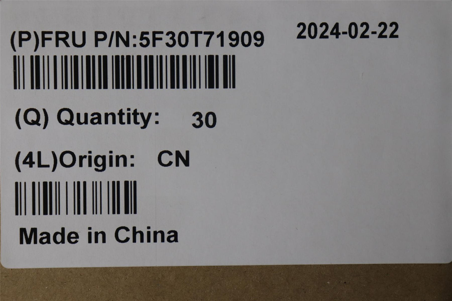 Lenovo FingerPrintModule C83FD Black 5F30T71909