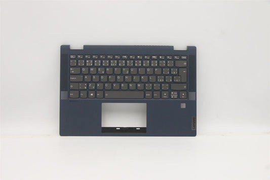 Lenovo Flex 5-14ITL05 Palmrest Touchpad Cover Keyboard Blue 5CB1B36456