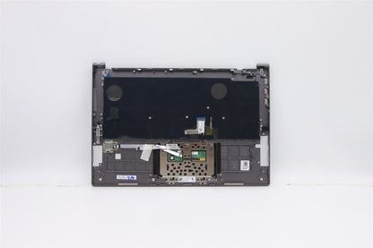 Lenovo C930 13IKB Palmrest Cover Touchpad Keyboard Belgian Iron Grey 5CB0S72626