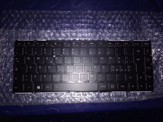 Genuine Lenovo Yoga Pro 2 Keyboard Italian Black Backlit 25212820 25212851