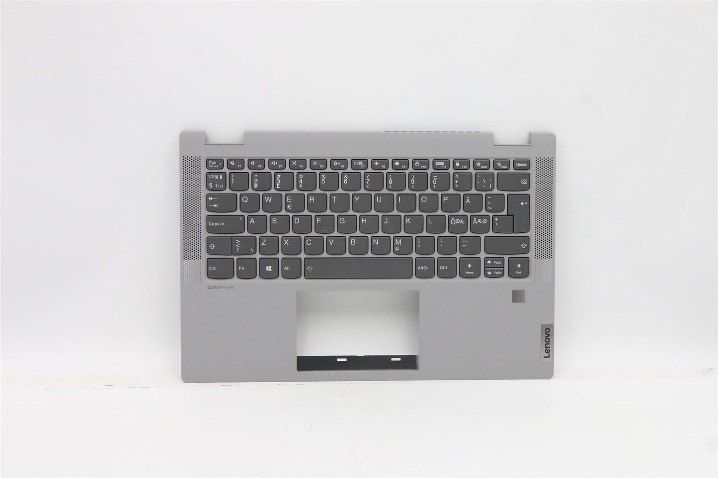 Lenovo Flex 5-14ALC05 Keyboard Palmrest Top Cover Hungarian Grey 5CB1C19405