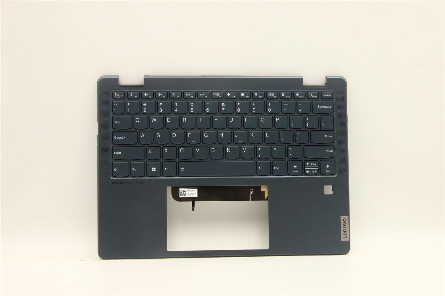 Lenovo Yoga 6 13ALC7 6 13ABR8 Keyboard Palmrest Top Cover US Black 5CB1H24602
