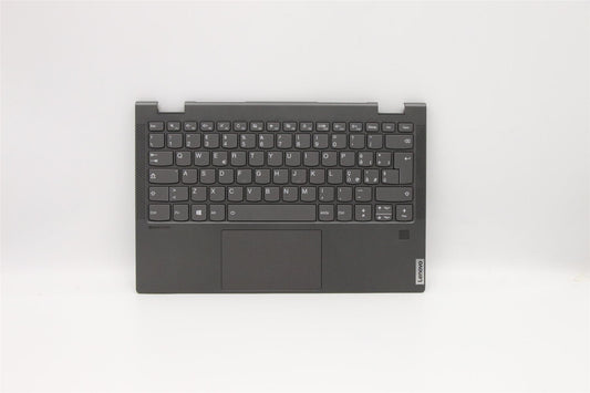 Lenovo Yoga C640-13IML Keyboard Palmrest Top Cover Italian Black 5CB0W43768