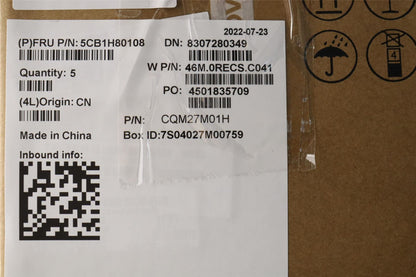 Lenovo IdeaPad 5 16ALC7 Keyboard Palmrest Top Cover UK Cloud Grey 5CB1H80108