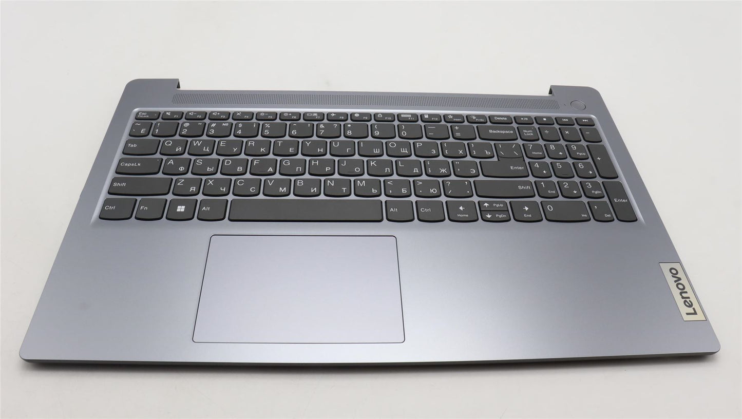 Lenovo IdeaPad 3 15AMN8 Palmrest Cover Touchpad Keyboard Russian 5CB1L27543