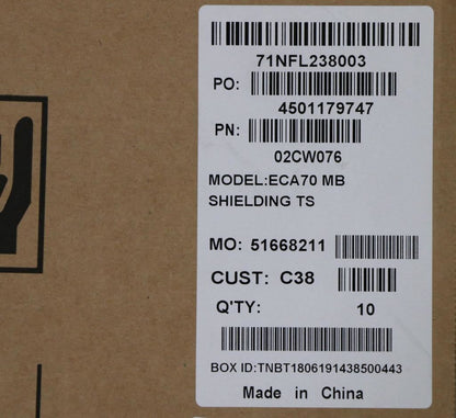 Lenovo 02CW076 MECH_ASM DCA70_MB_SHIELDING_TS_N