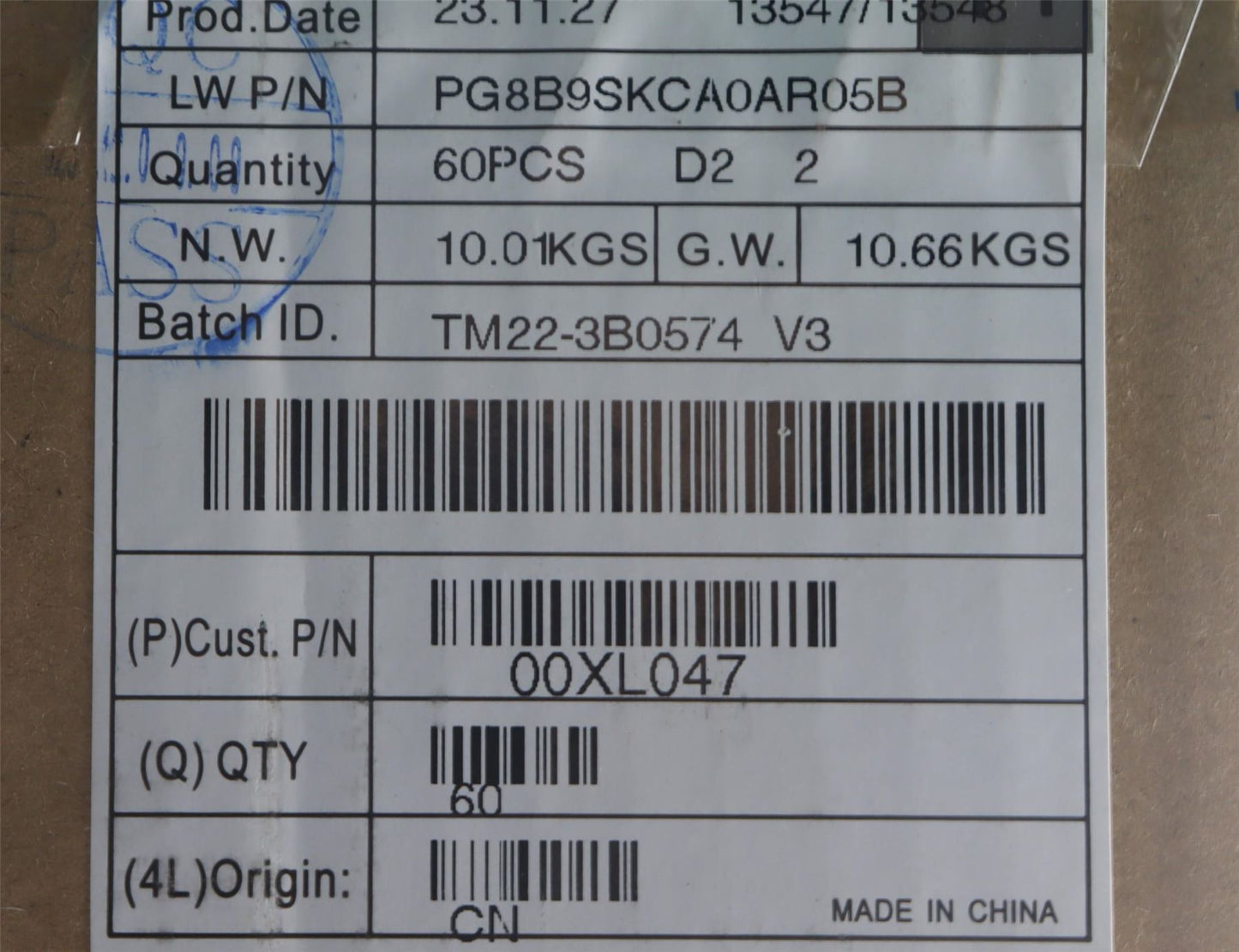 Lenovo 00XL047 LINECORD Fru, LINECORD,IT,1.8M,3P,NON-LH