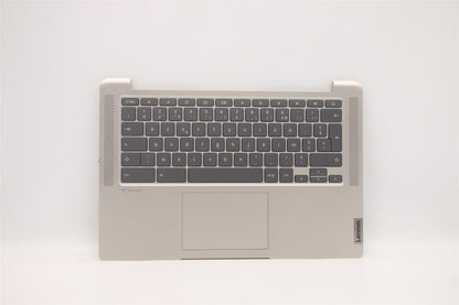 Lenovo IdeaPad 5 14ITL6 Palmrest Cover Touchpad Keyboard French Sand 5CB1D33510