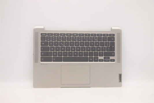 Lenovo IdeaPad 5 14ITL6 Palmrest Cover Touchpad Keyboard French Sand 5CB1D33510