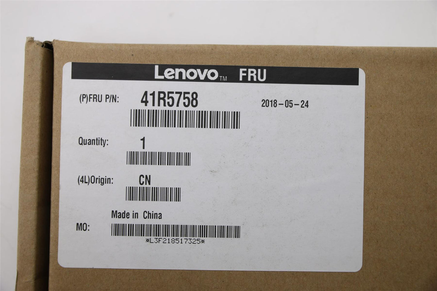 Lenovo 41R5758 LABEL FRU. LABEL KIT