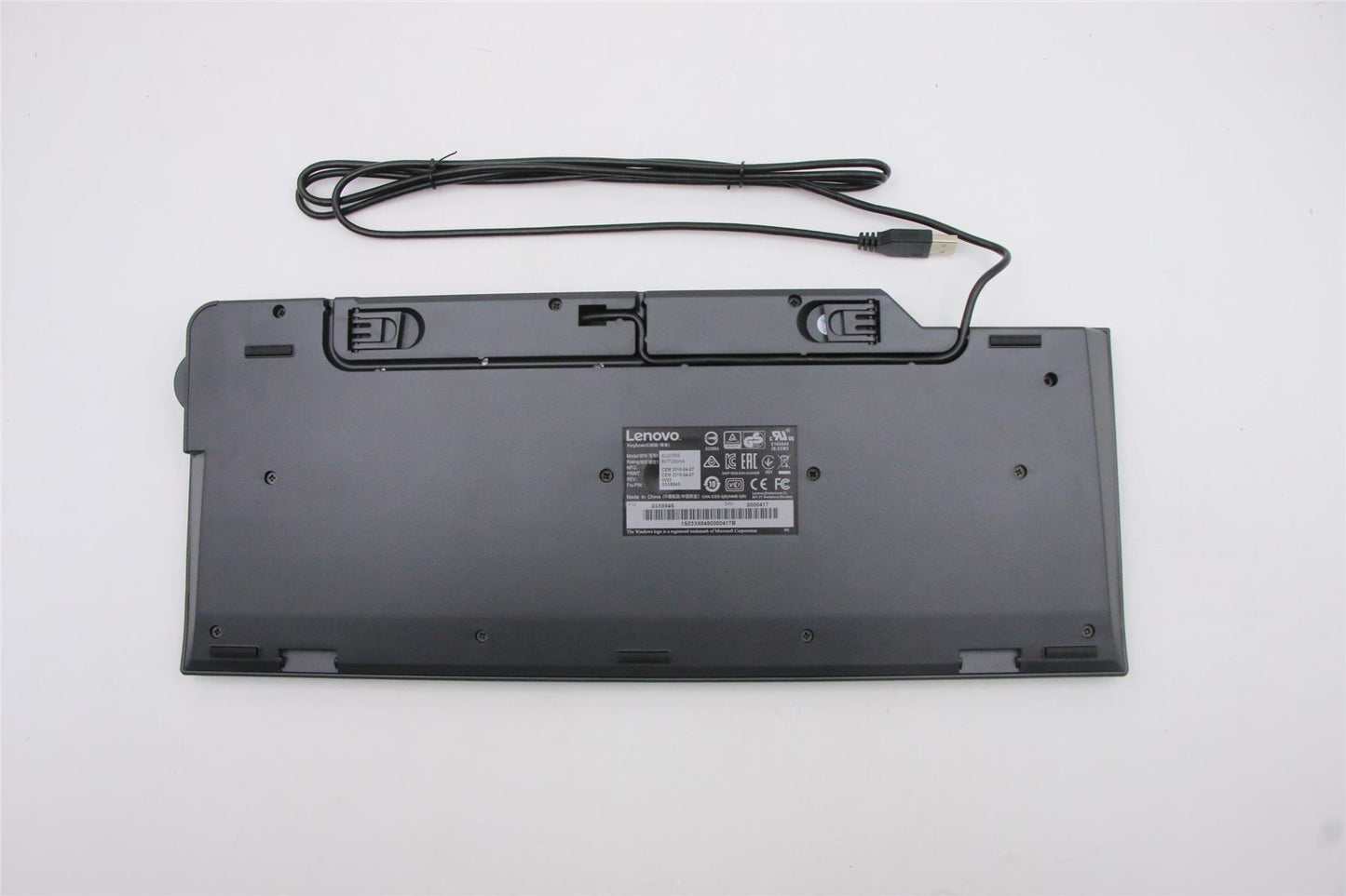 Lenovo ThinkStation P310 P520 P320 P520c USB Wired Keyboard Slovak Black 03X8845