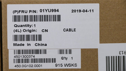 Lenovo Yoga X13 1 X390 IR Infrared Cable 01YU994