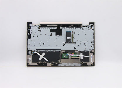Lenovo C740 15IML Palmrest Cover Touchpad Keyboard Belgian Mica 5CB0U43848